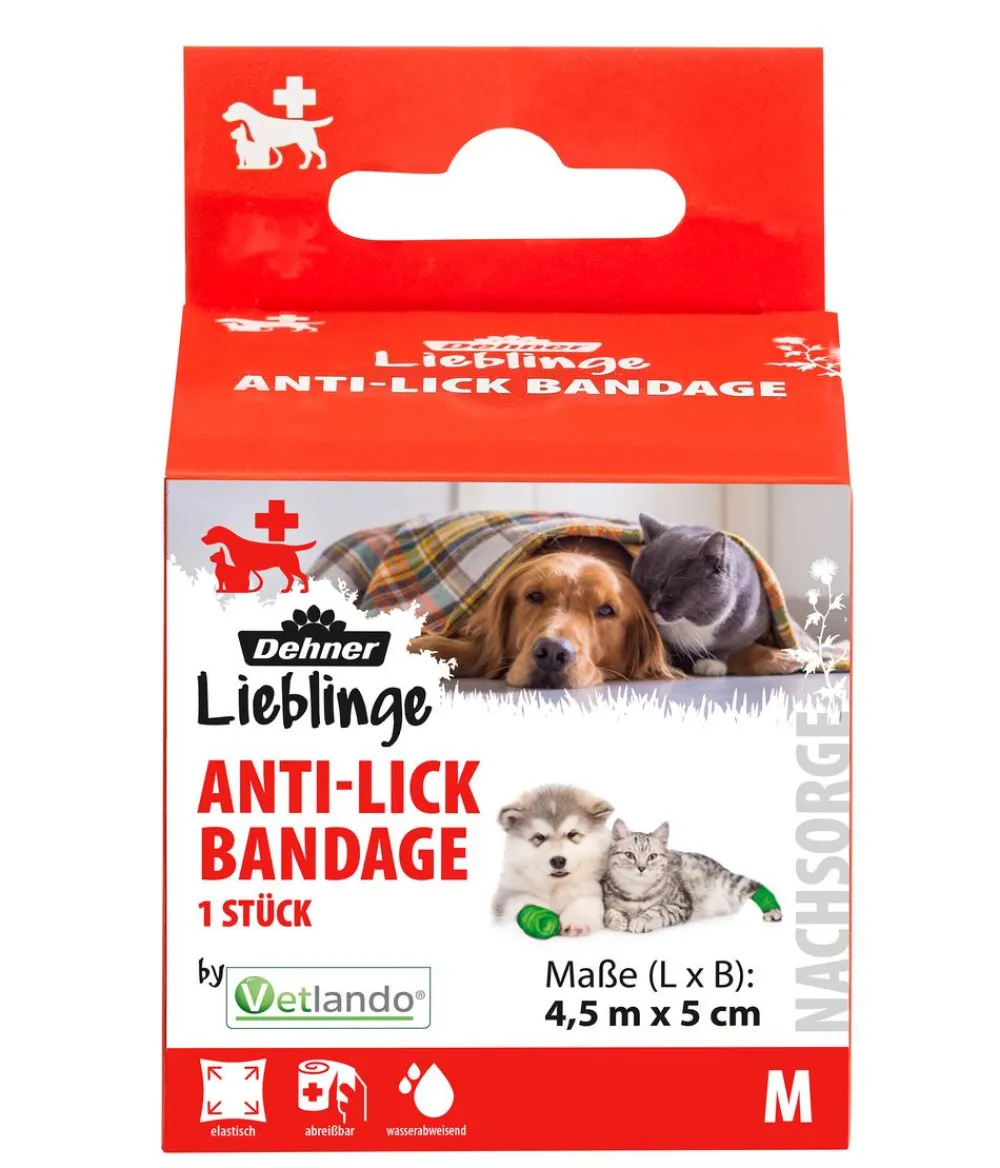 Dehner Lieblinge Katzenpflege|Artikel Zur Nachsorge - Wundverband Anti-Lick Bandage Grün