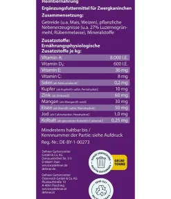 Dehner Lieblinge Zwergkaninchenfutter-Pellets Online