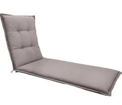 Dehner Relax- & Liegenauflagen - Liegenauflage Veneto für Gartenliege Savoy, ca. B57/H6/T178 cm Taupe