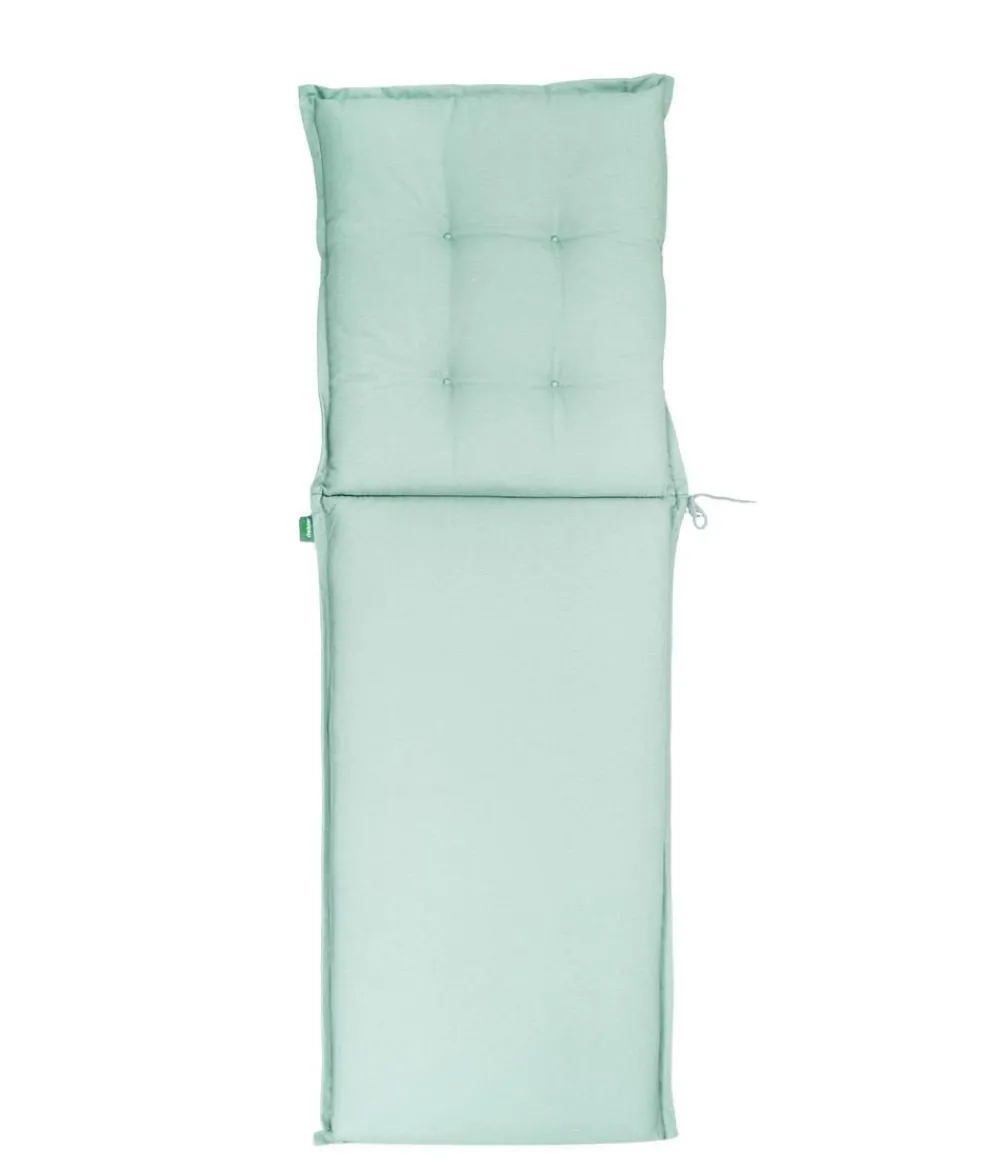 Dehner Relax- & Liegenauflagen - Liegenauflage Veneto für Gartenliege Savoy, ca. B57/H6/T178 cm Grün