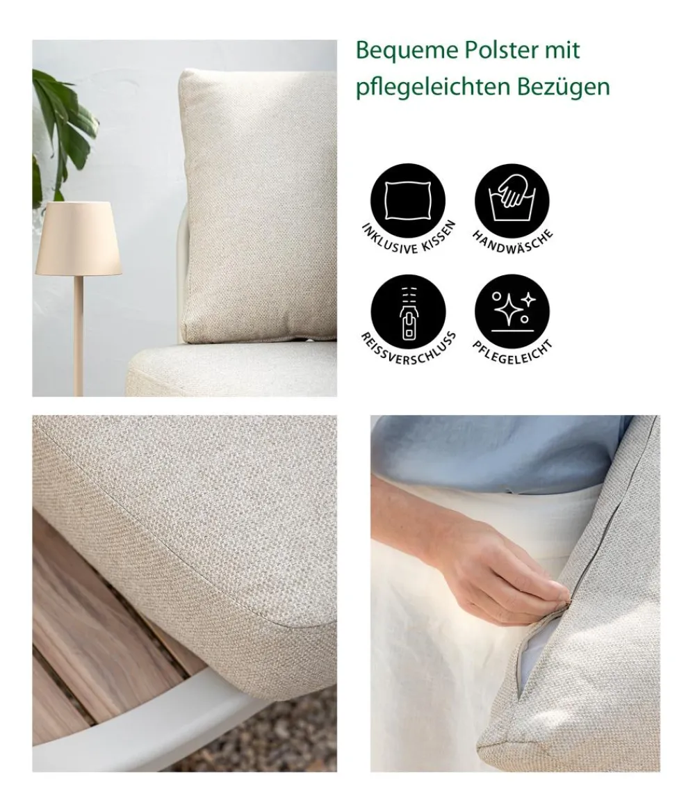 Dehner Gartenlounge-Sets > Lounge Avignon, 4-teilig