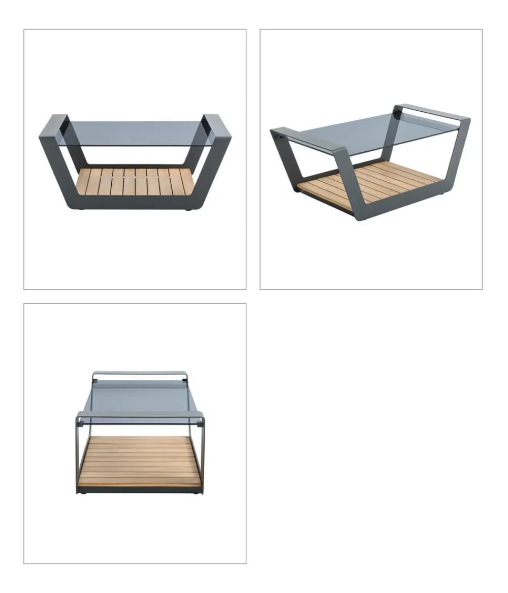 Dehner Loungemöbel|Gartenmöbel-Sets > Lounge Cannes, 4-teilig