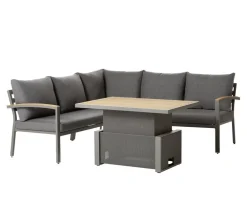 Dehner Loungemöbel|Gartenmöbel-Sets - Lounge Colmar, 4-teilig