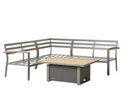 Dehner Loungemöbel|Gartenmöbel-Sets - Lounge Colmar, 4-teilig