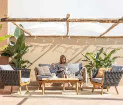 Dehner Lounge Granada, 4-teilig Outlet