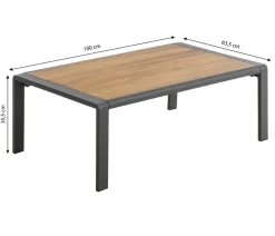 Dehner Loungemöbel|Gartenmöbel-Sets > Lounge Milo, 4-teilig