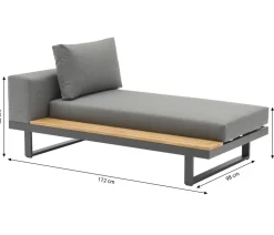 Dehner Loungemöbel|Gartenlounge-Sets > Lounge Riva, 3-teilig