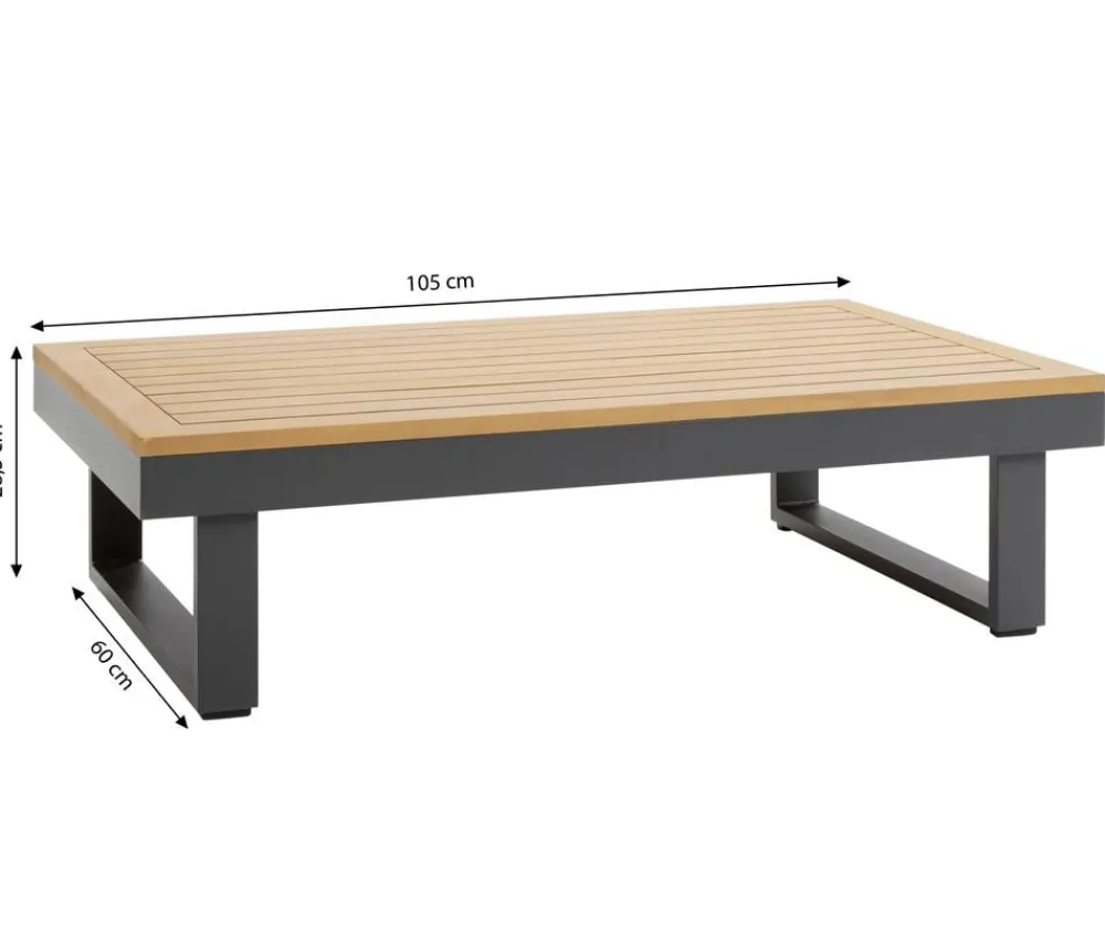 Dehner Loungemöbel|Gartenlounge-Sets > Lounge Riva, 3-teilig