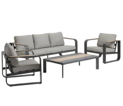 Dehner Loungemöbel|Gartenlounge-Sets > Lounge Salo, 4-teilig