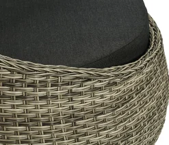 Dehner Gartenstühle Rattan|Loungesessel - Loungesessel Avani, ca. B95/H76/T97 cm