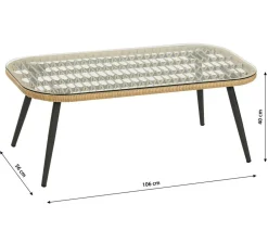 Dehner Loungemöbel|Gartenlounge-Sets - Lounge Venezia, 4-teilig