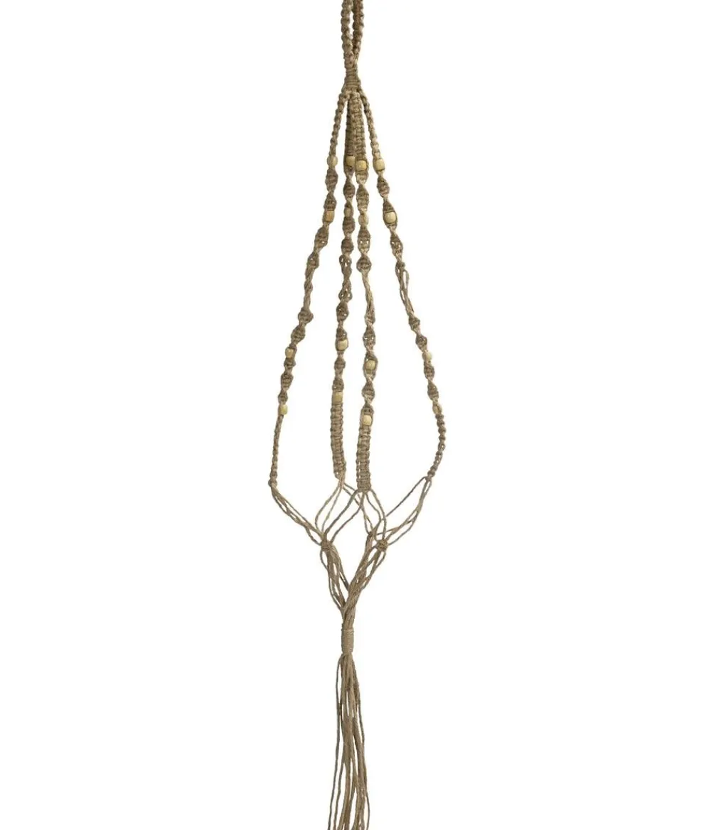 Dehner Makramee-Ampel Pearl, Natur Discount