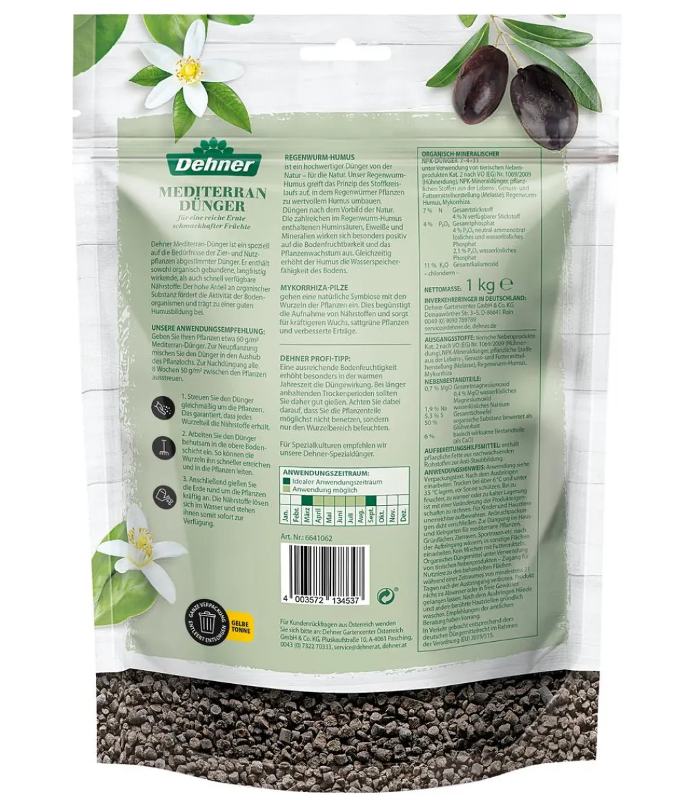 Dehner Mediterran-Dünger, 1 kg Sale