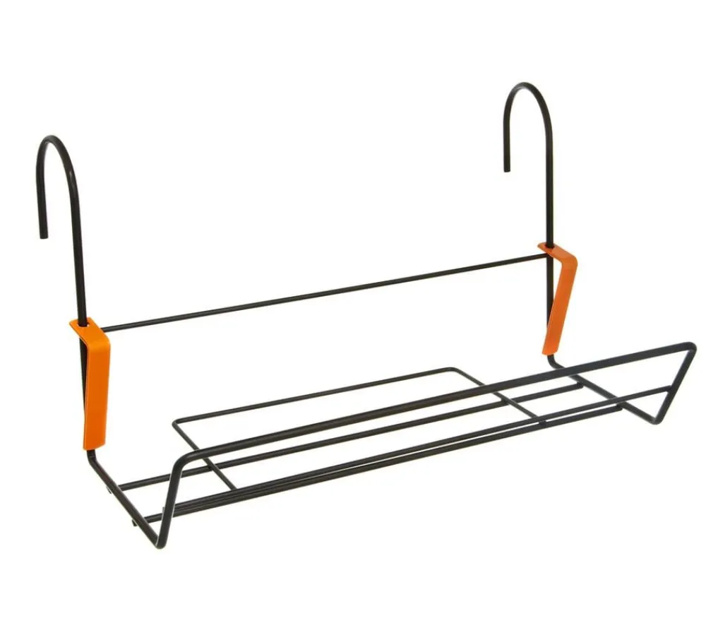 Dehner Mehr Blumentopfzubehör > Metall-Balkonblumenkastenhalter Mary, ca. B36,5/H23/T14 cm