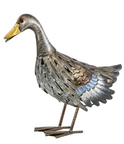 Dehner Gartenzwerge & Gartenfiguren > Metall-Ente, ca. B43/H37/T16 cm