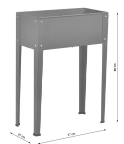 Dehner Hochbeete & Frühbeete > Metall-Hochbeet Münster 1, ca. B57/H80/T27