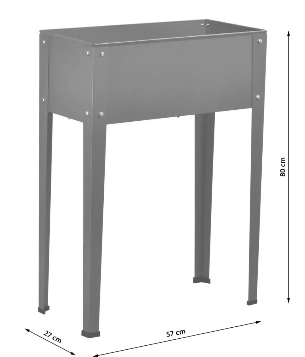 Dehner Hochbeete & Frühbeete > Metall-Hochbeet Münster 1, ca. B57/H80/T27