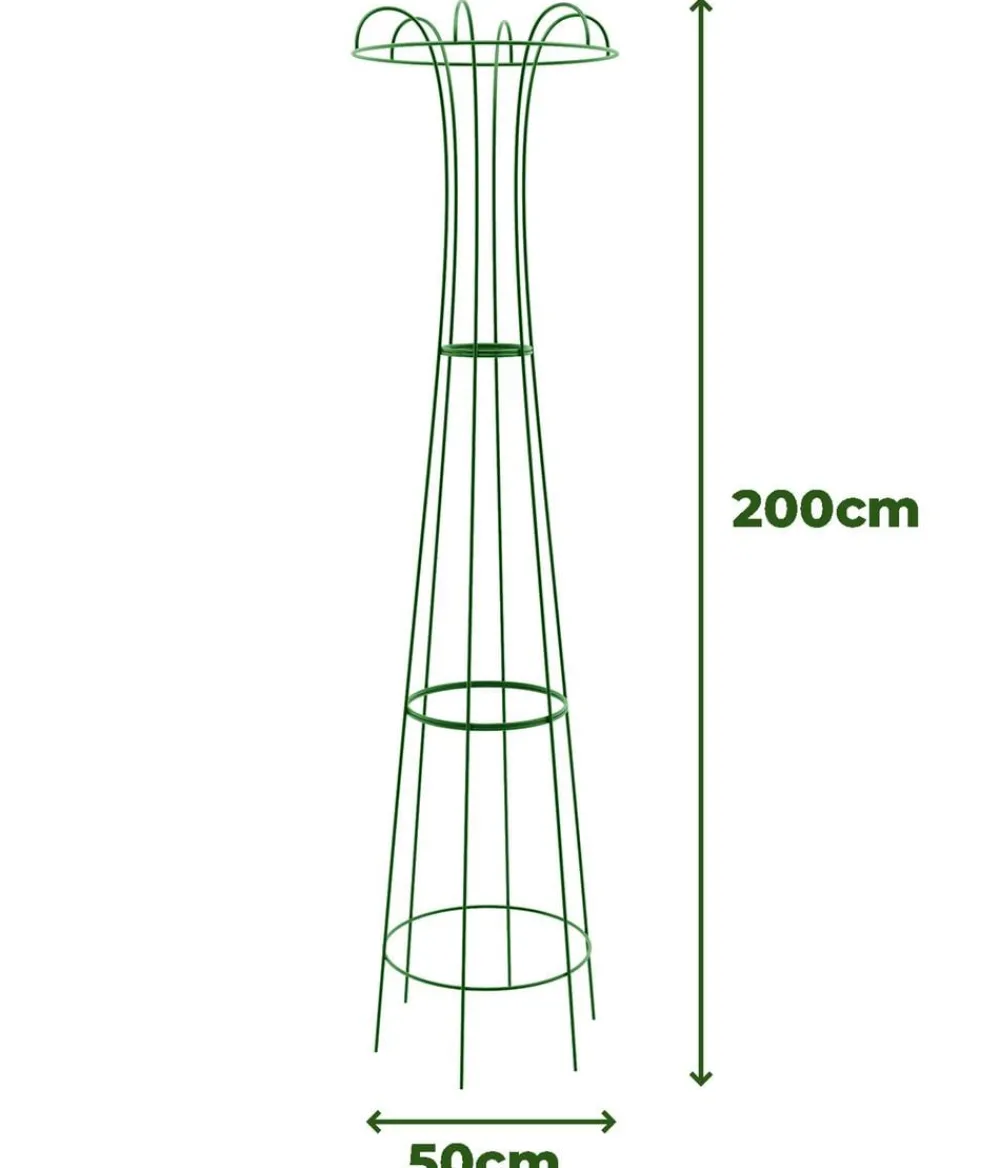 Dehner Metall-Obelisk Maxima Dunkelgrün Best