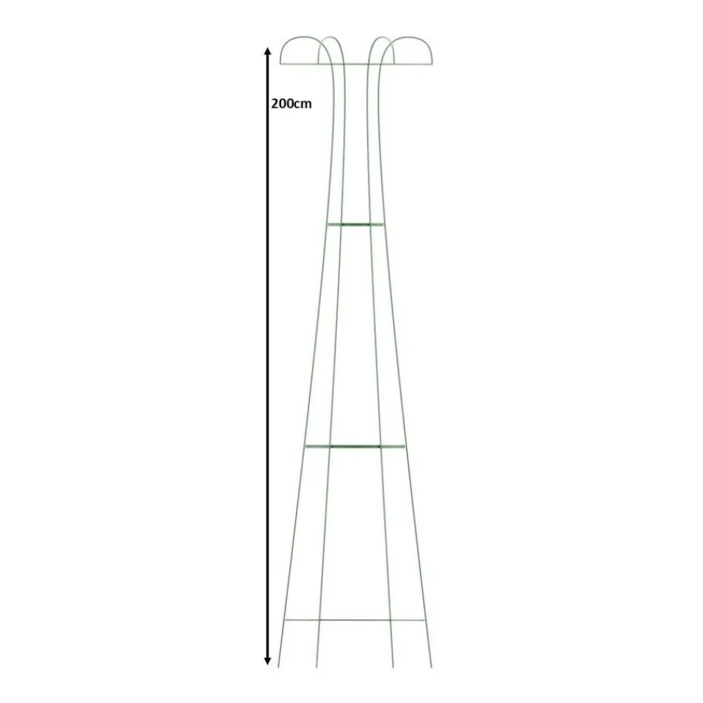 Dehner Metall-Obelisk Maxima Dunkelgrün Best