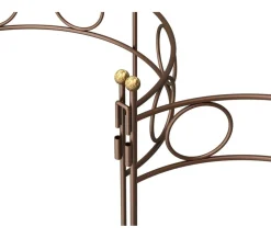 Dehner Rankgitter & Obelisken - Metall-Pflanzenstütze Annabelle, ca. H100 cm Kupfer