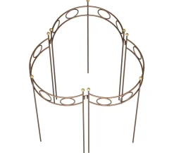 Dehner Rankgitter & Obelisken - Metall-Pflanzenstütze Annabelle, ca. H100 cm Kupfer