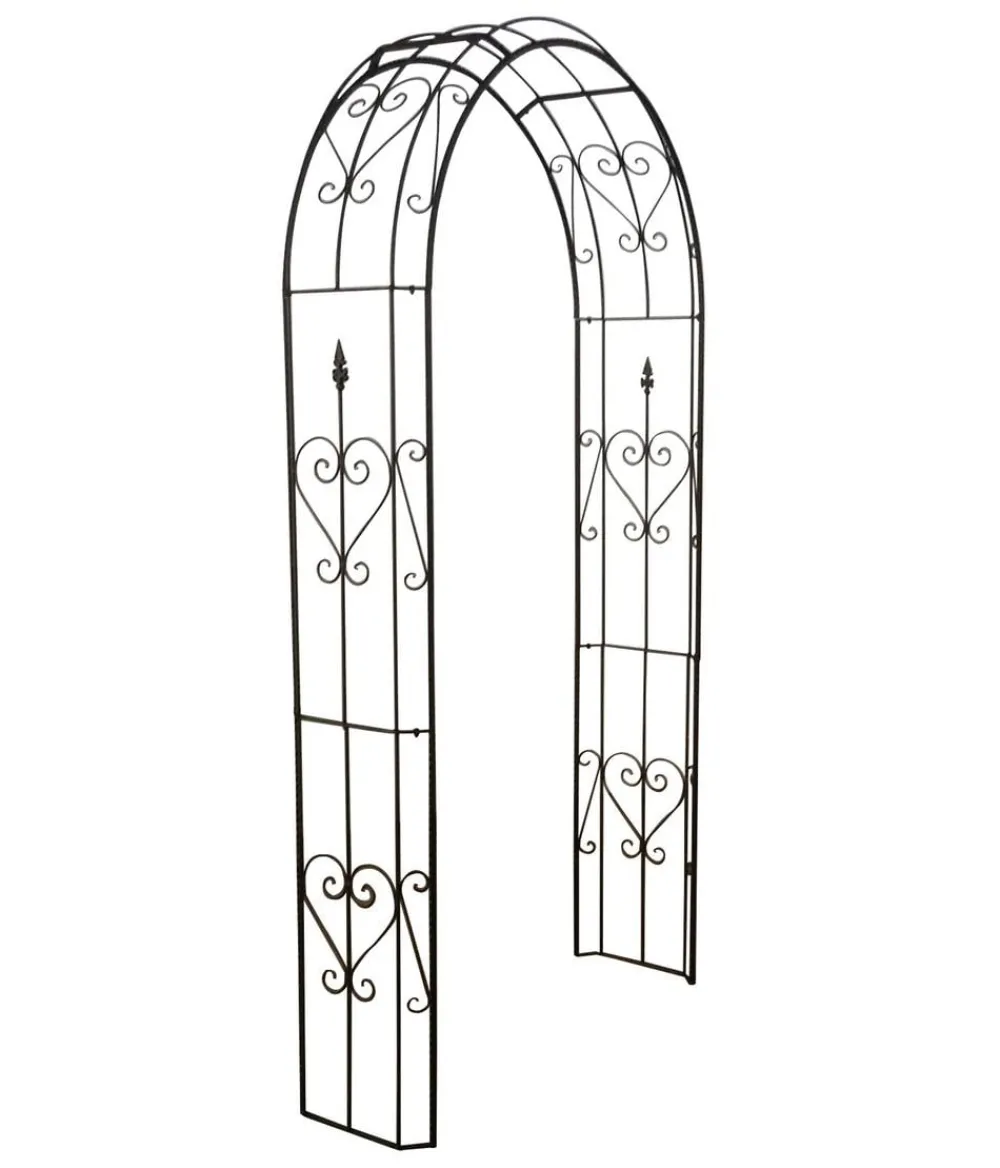 Dehner Rosenbögen > Metall-Rosenbogen Renata, ca. B120/H228/T38 cm