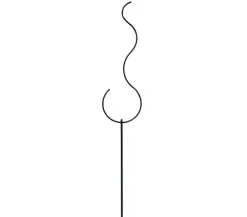 Dehner Metallstab Flamme, 180 cm Grau Sale