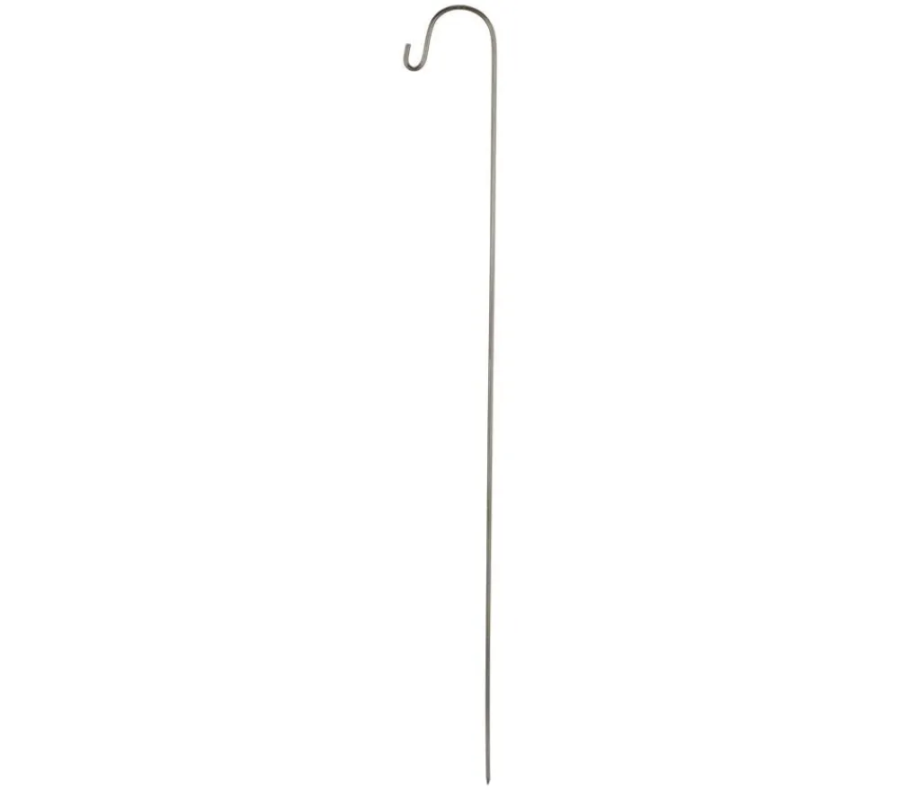 Dehner Metallstab Glockenblüte, 120 cm Schwarz