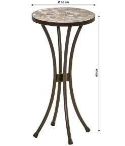 Dehner Mosaikblumenhocker Grazia