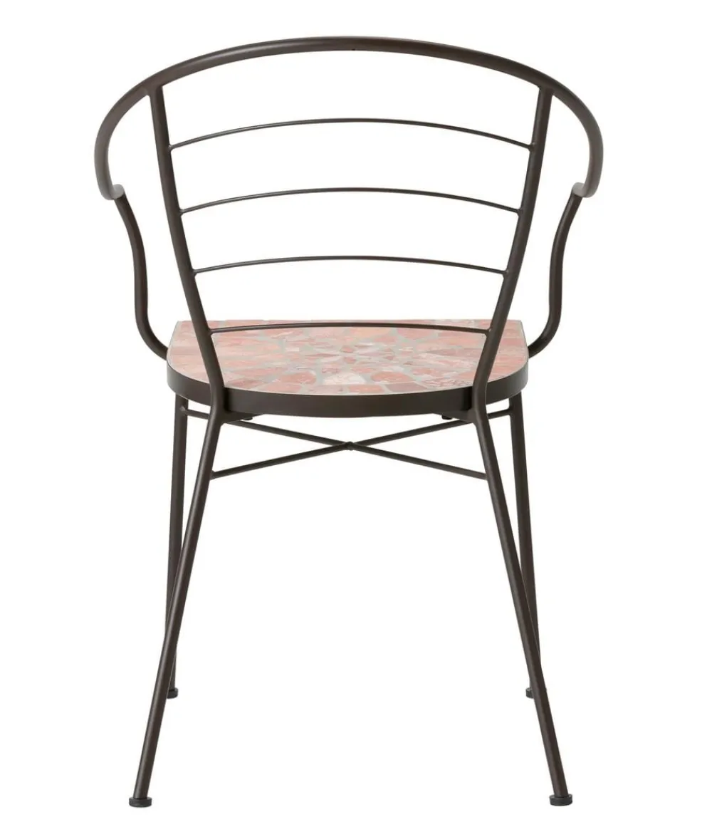 Dehner Mosaiksessel Chiara, terra-rosé New
