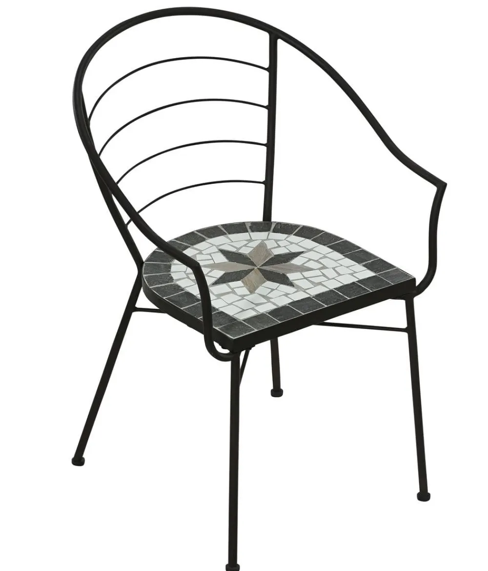 Dehner Gartenstühle Metall|Balkonstühle > Mosaiksessel Diana