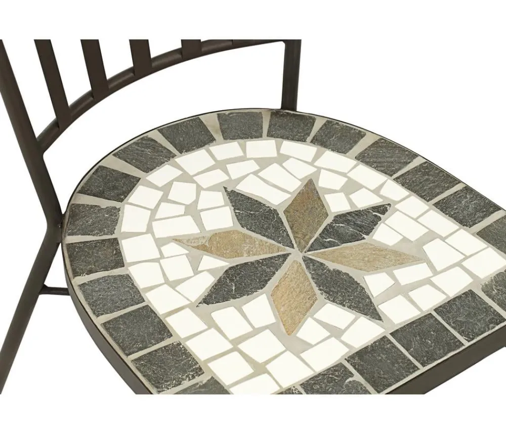 Dehner Gartenstühle Metall - Mosaikstuhl Diana
