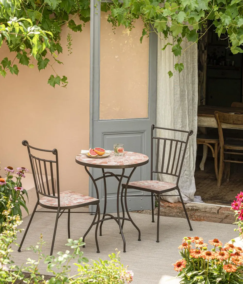 Dehner Mosaiktisch Chiara, terra-rosé Best