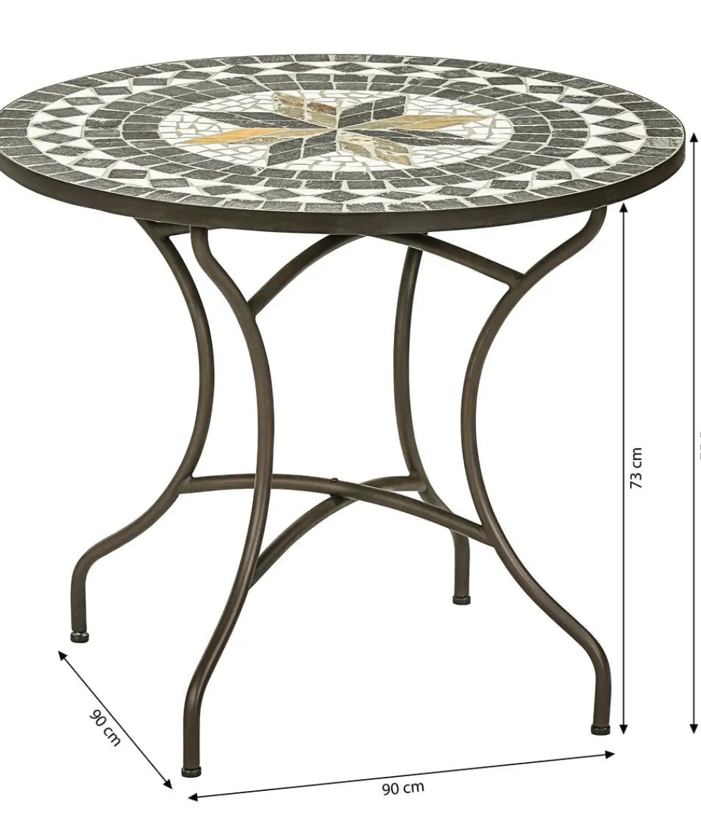 Dehner Mosaiktisch Diana Hot