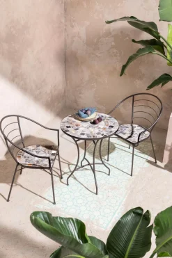 Dehner Balkontische|Gartentische Metall > Mosaiktisch Grazia