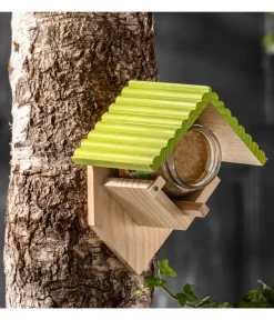 Dehner Natura Premium Vogelhäuser & Futterspender - Erdnussbutterhaus Einar