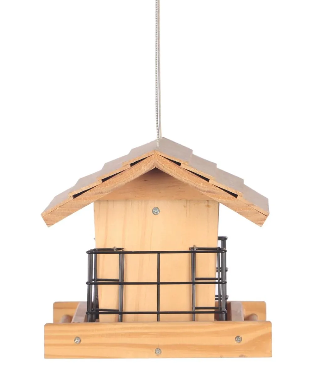 Dehner Natura Premium Vogelhäuser & Futterspender > Futterhaus Aosta, ca. B28/H17,5/T19 cm