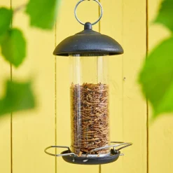 Dehner Natura Premium Vogelhäuser & Futterspender > Futtersäule, Metall, klein