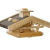 Dehner Natura Premium Futterhaus Watzmann, natur, ca. B55/H23/T40 cm New