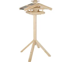Dehner Natura Premium Futterhaus Watzmann, natur, ca. B55/H23/T40 cm New