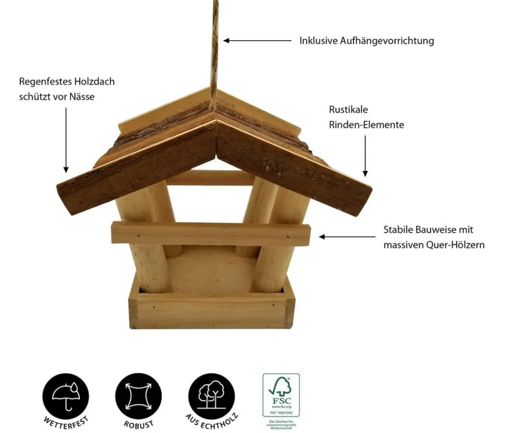 Dehner Natura Premium Futterhaus Colorado Best