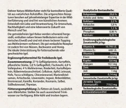 Dehner Natura Premium Igelfutter & -Häuser|Kleintierfutter > Igelfutter Igel-Kekse mit Mehlwürmern