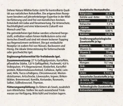 Dehner Natura Premium Igelfutter Igel-Kekse mit Regenwürmern Best