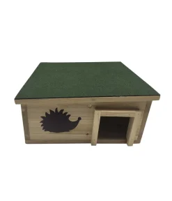 Dehner Natura Premium Igelfutter & -Häuser|Mehr Kleintierheime - Igelhaus Karlie, 40x19x40 cm