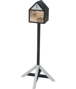 Dehner Natura Premium Nützling & Insektenhotels > Insektenhotel Aliena, inkl. Ständer, ca. B23/H129/T25 cm