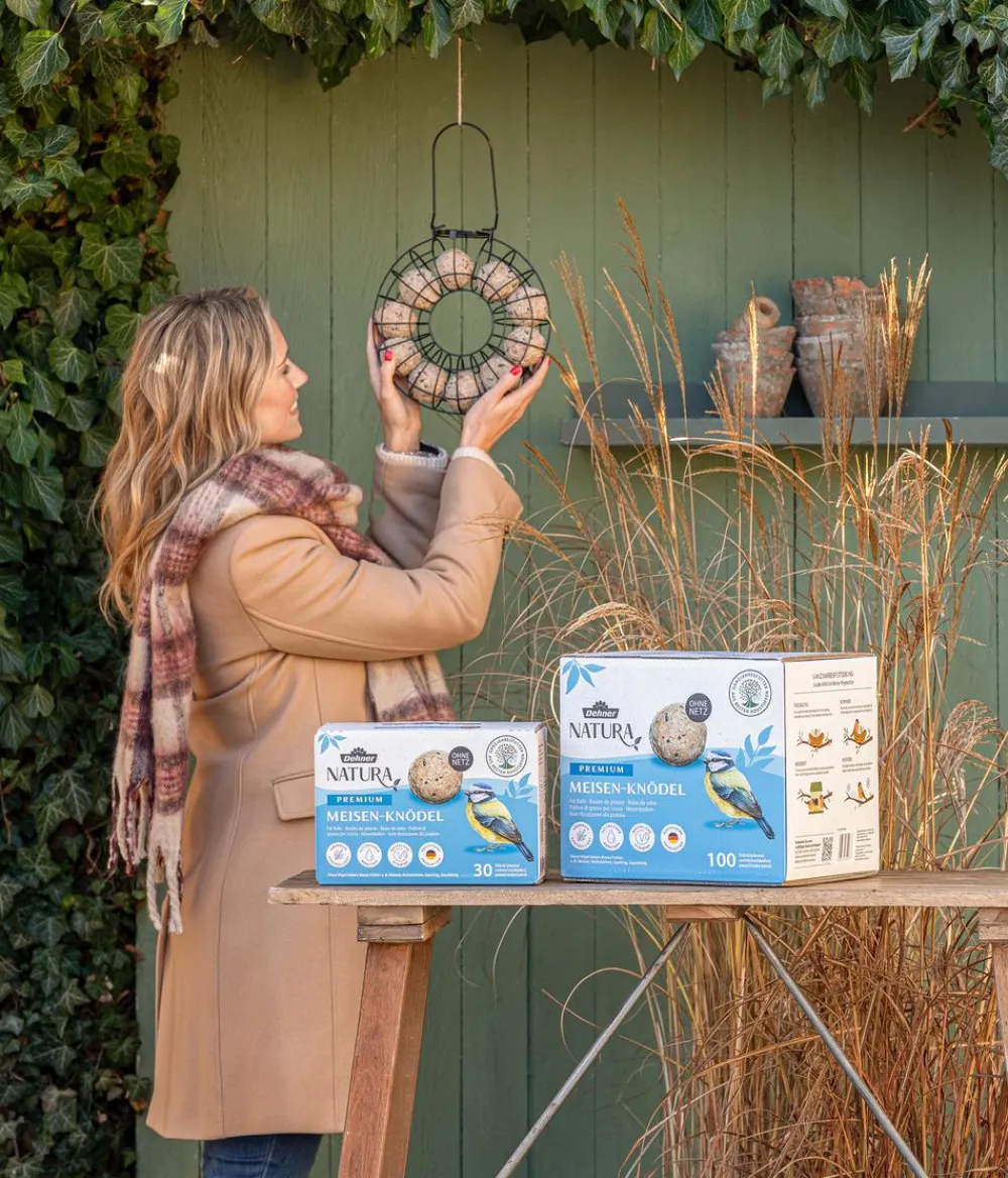 Dehner Natura Premium Vogelhäuser & Futterspender|Meisenknödel > Meisenknödel-Ring gefüllt