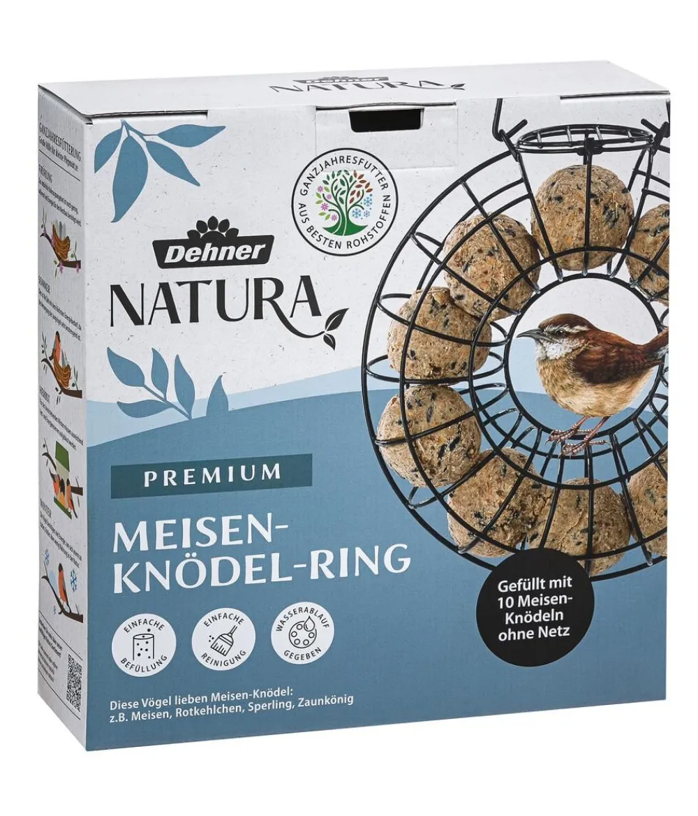Dehner Natura Premium Vogelhäuser & Futterspender|Meisenknödel > Meisenknödel-Ring gefüllt