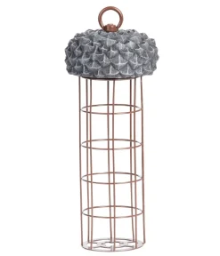 Dehner Natura Premium Vogelhäuser & Futterspender - Meisenknödel-Säule Sofia, ca. Ø10,2/H28,1 cm