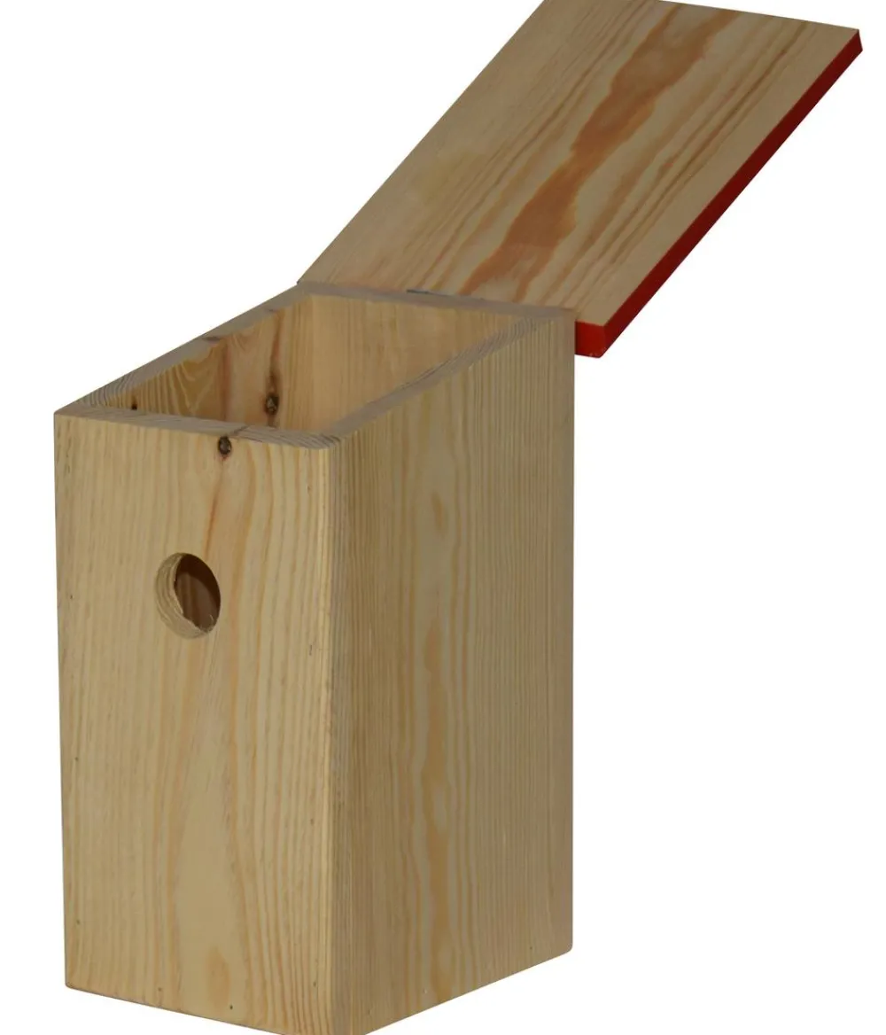 Dehner Natura Premium Nistkasten Birga, ca. B16/H32,5/T20,5 cm Rot New