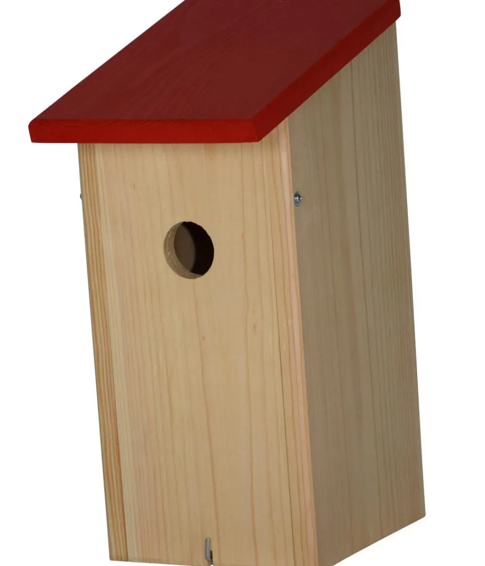 Dehner Natura Premium Nistkasten Birga, ca. B16/H32,5/T20,5 cm Rot New
